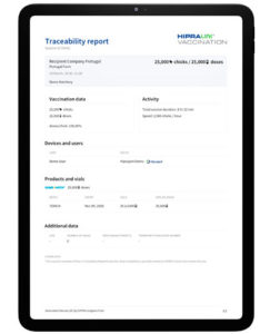 traceability report